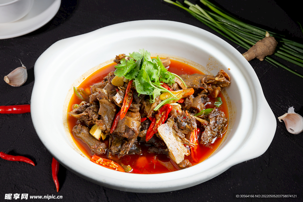 麻辣羊肉美食