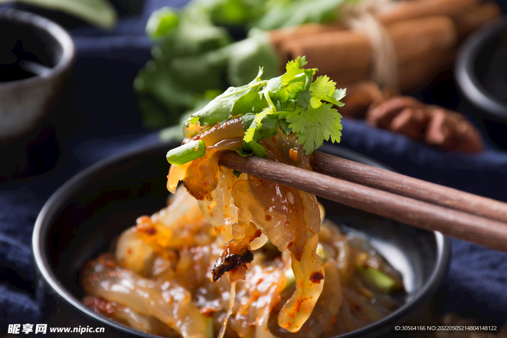 涼菜海蜇頭美食