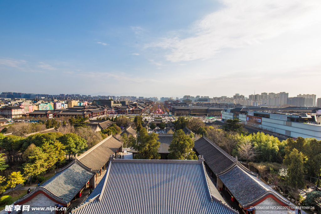 戶外中式復古建筑