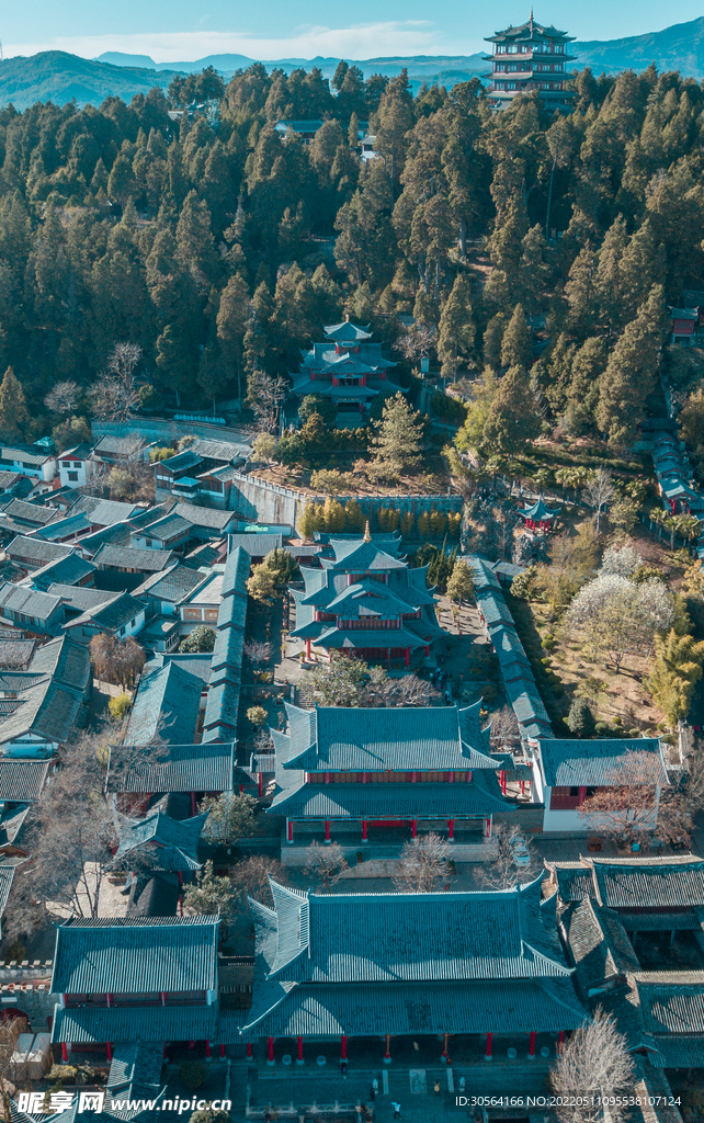 戶外中式復古建筑