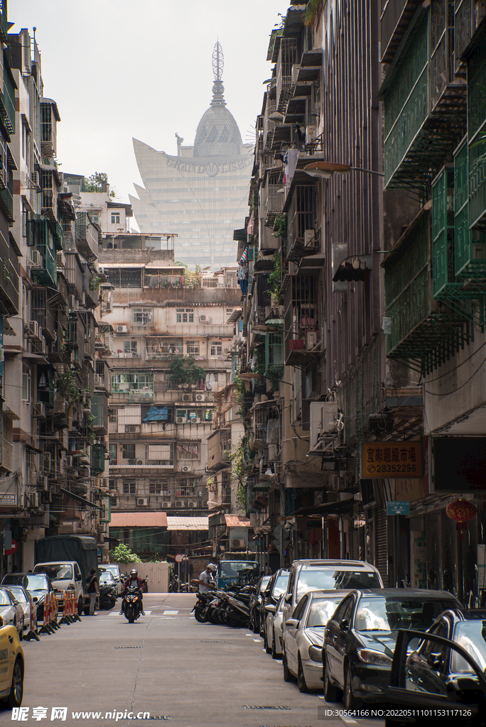 戶外城市街道景觀
