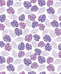 矢量紫粉树叶底纹