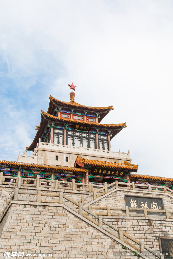 戶外中式復(fù)古建筑