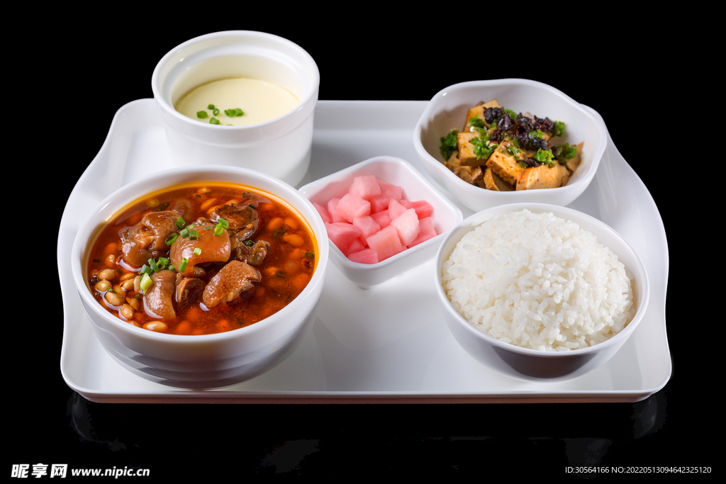 麻辣豬蹄湯美食套餐