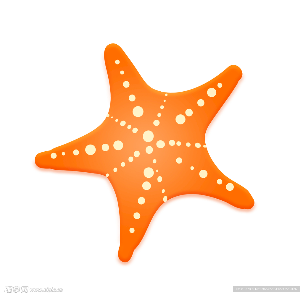 手繪海星