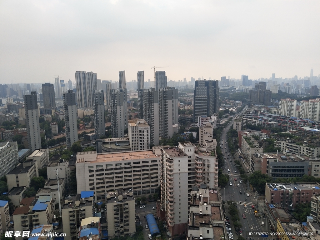 武汉城市俯瞰