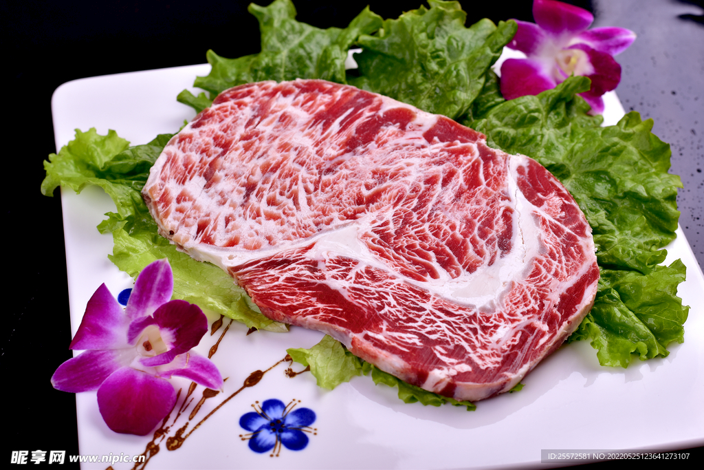 雪花牛肉