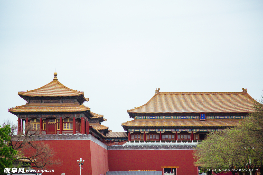 戶外復古宮殿建筑