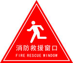 消防救援窗口贴