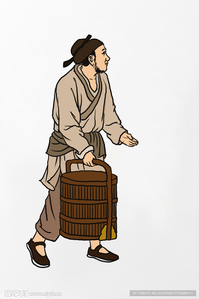 古人物  psd