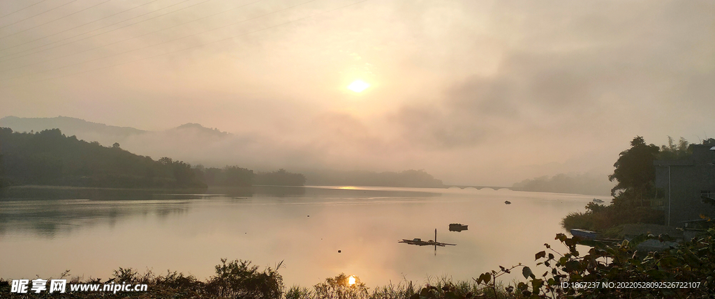 鄉村夕陽