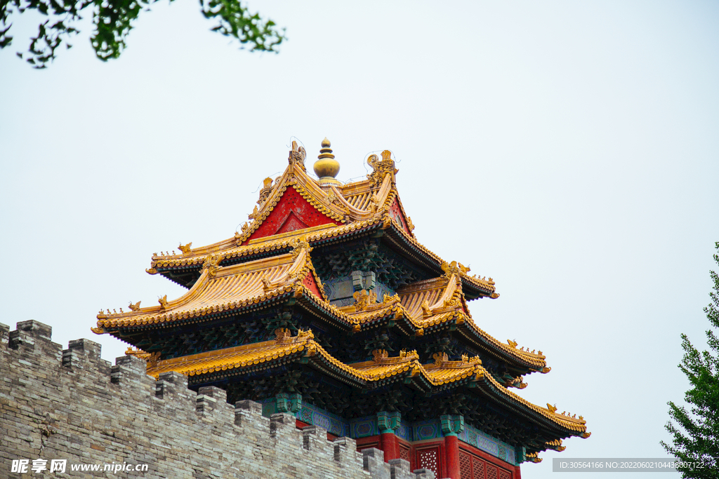 戶外復(fù)古宮殿建筑