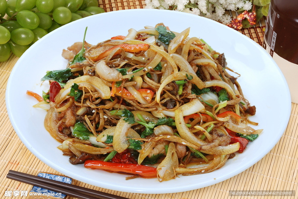 小炒茶樹菇