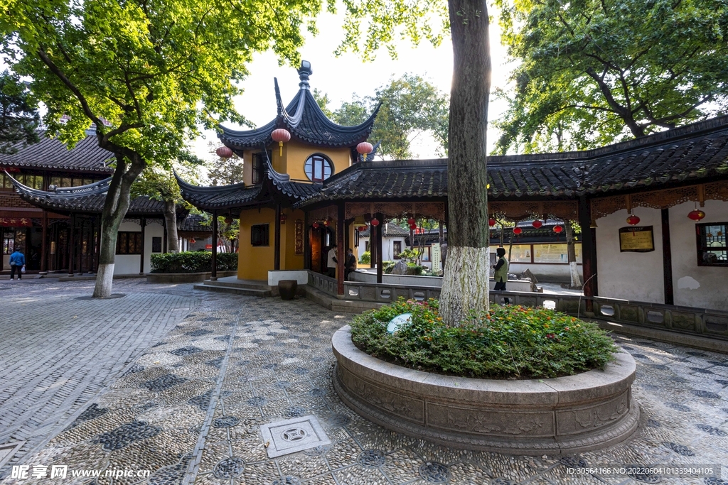 戶外復古圍墻建筑