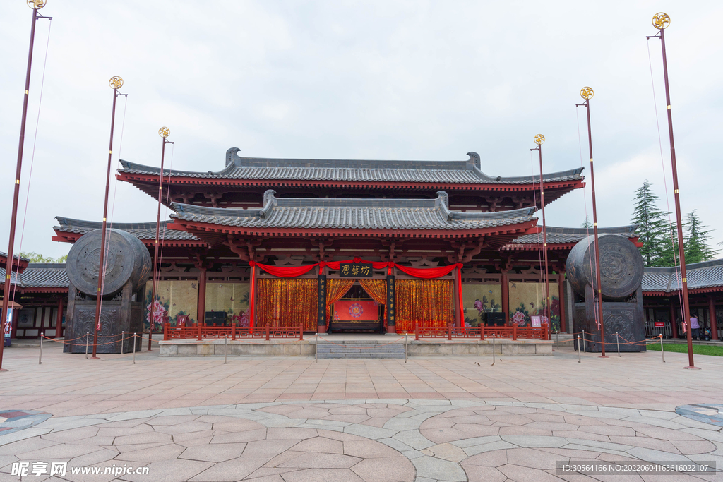 戶外復(fù)古宮殿建筑