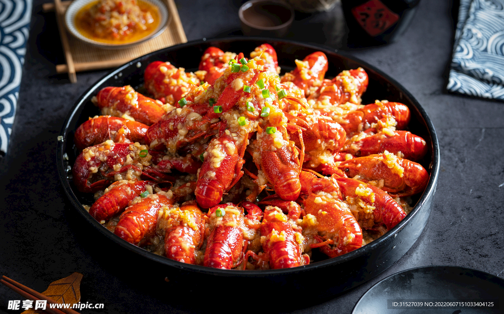 美味龍蝦攝影素材