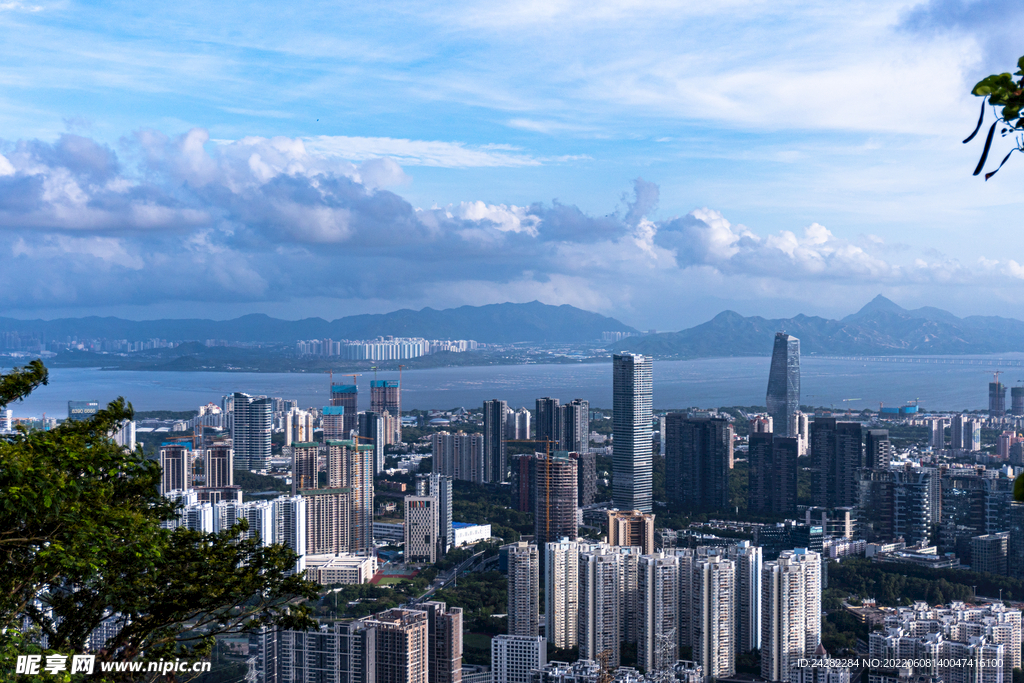 临海建筑 都市风景