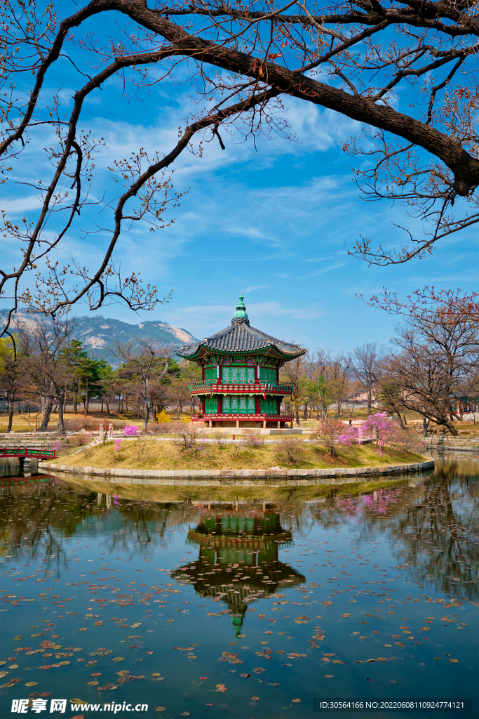戶外復(fù)古公園涼亭建筑