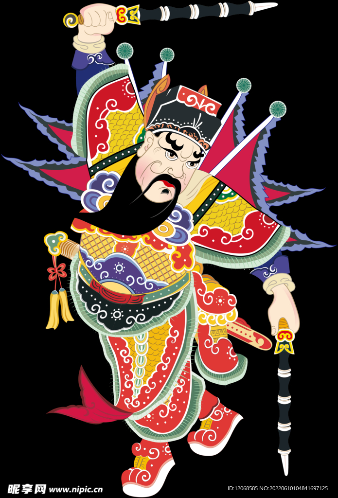 門神 財(cái)神 