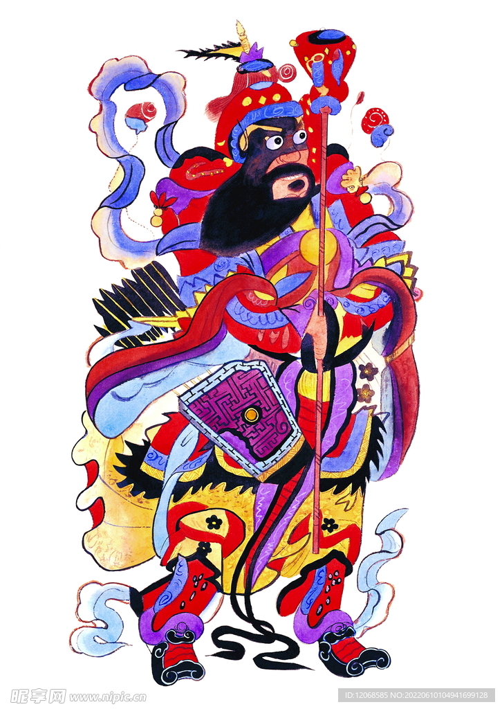 門(mén)神 財(cái)神 