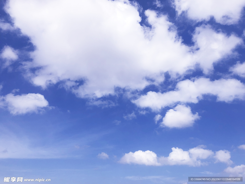 蓝天白云 天空图片