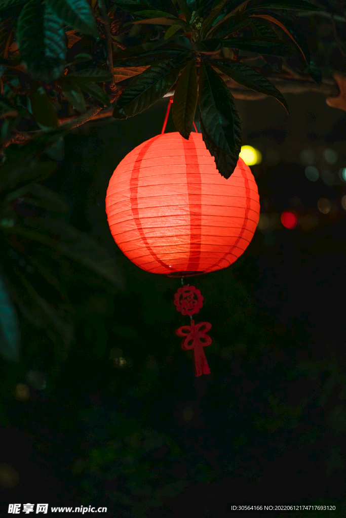 戶外復古紅色燈籠