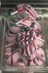 蓝莓花式冰淇淋