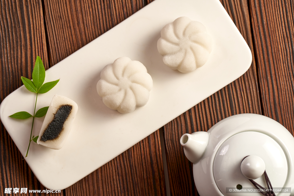 中秋節(jié)冰皮月餅美食