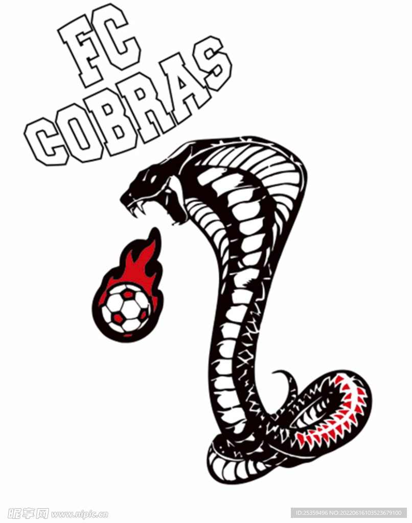 足球蛇logo