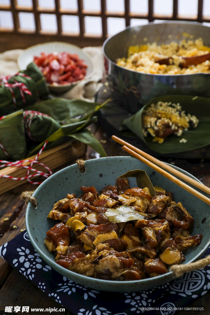 端午節(jié)肉粽食材