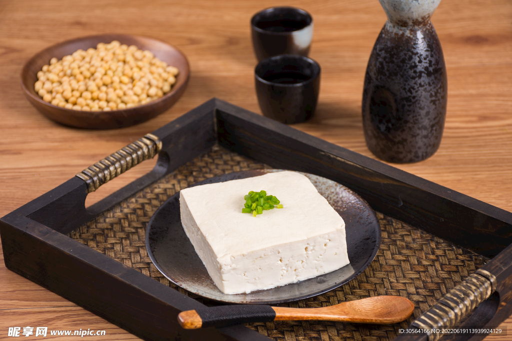 白豆腐美食食材