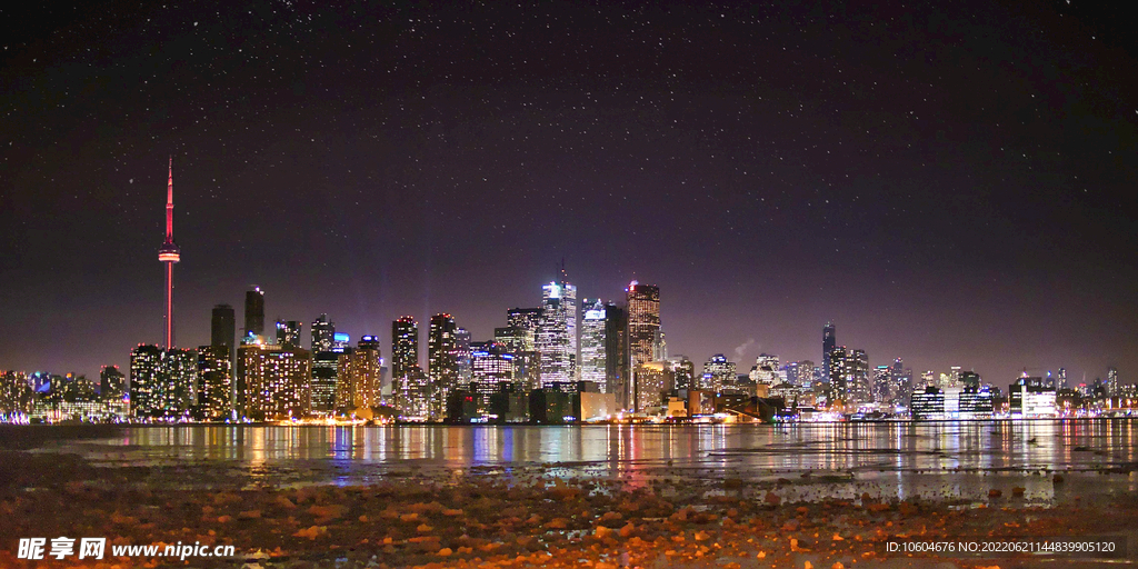 城市夜景圖 