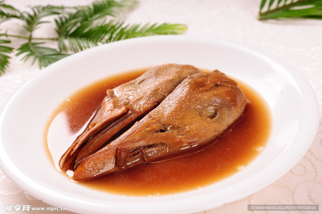 鹵味美食鵝頭
