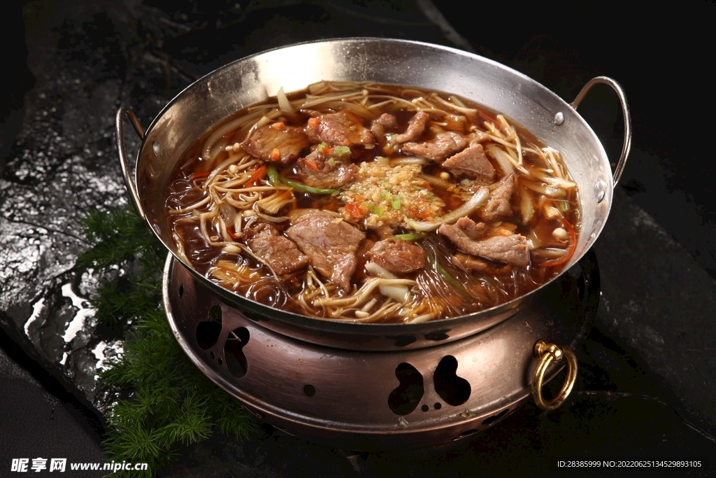 鍋仔粉絲牛肉