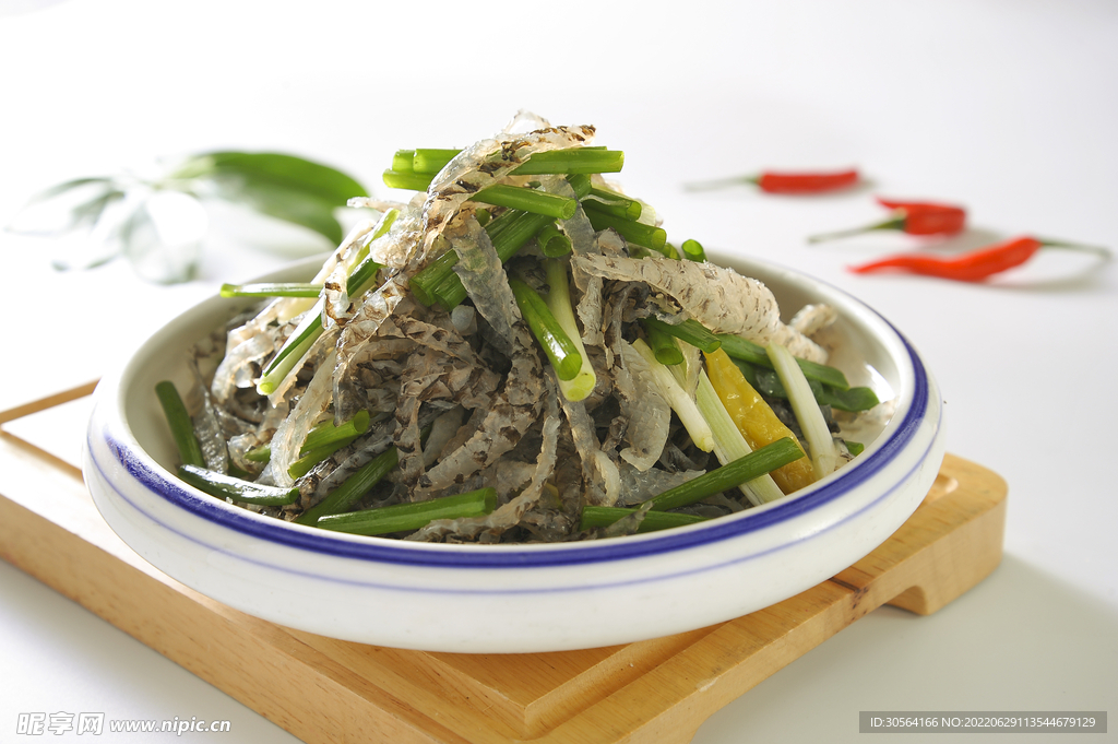 清炒魚皮美食
