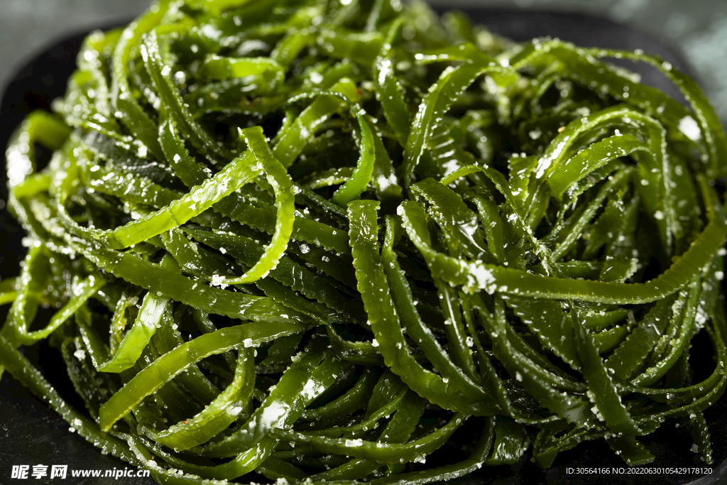 涼拌海帶絲美食