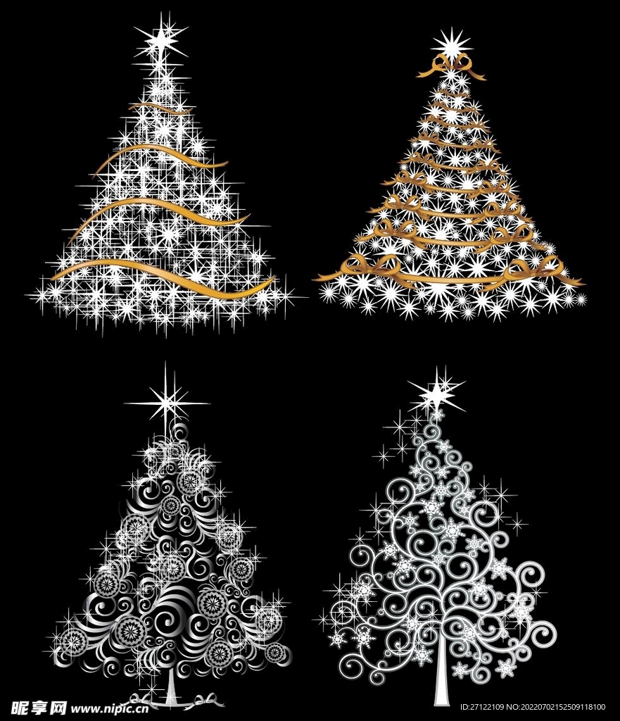 创意圣诞树设计