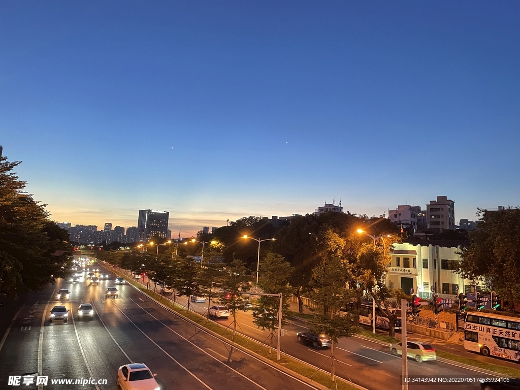 深圳的夜