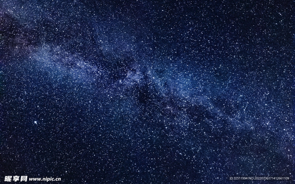 黑色藍(lán)色星空