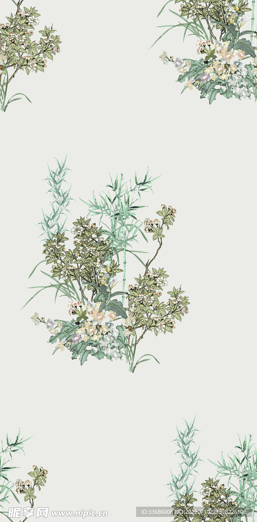 手繪花