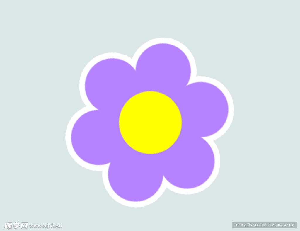 粉色小花 
