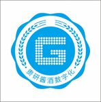 字母G LOGO 数字化图标 