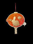 国风传统中秋节灯笼兔子月饼元素