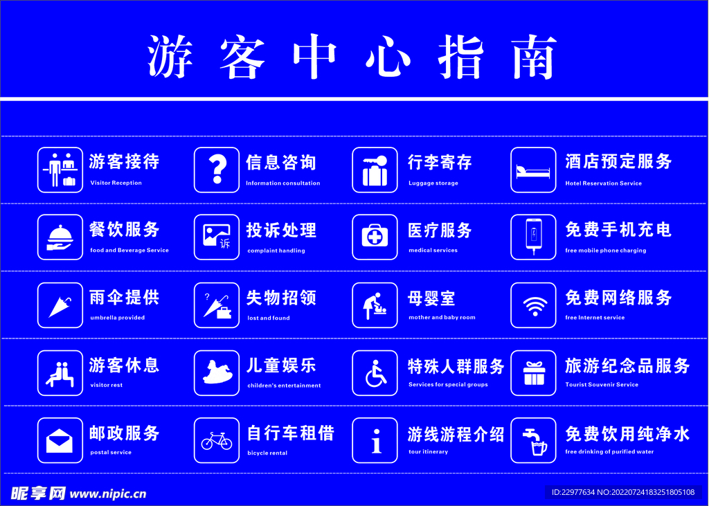 游客中心指南