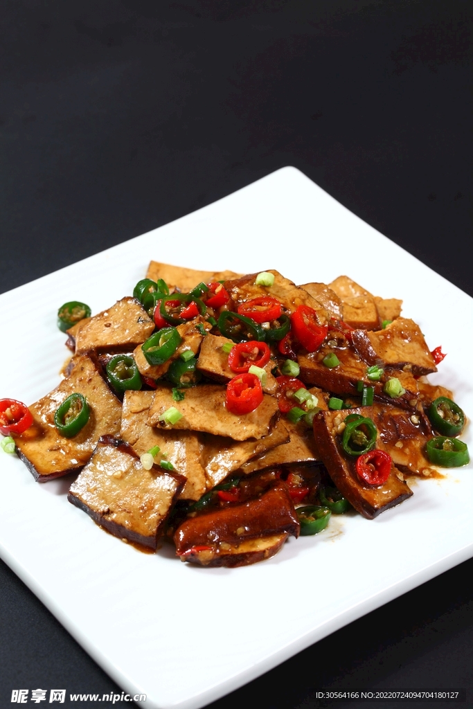 麻辣豆干美食