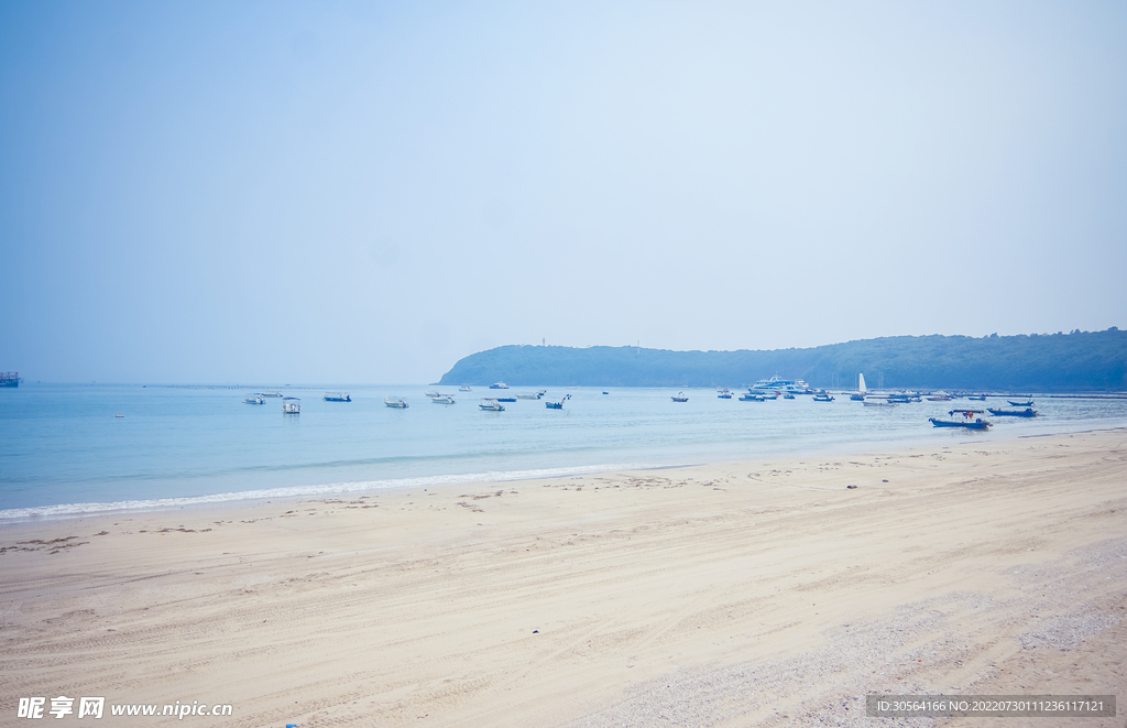 戶外沙灘海水自然
