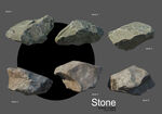高质量渲染岩石PSD素材