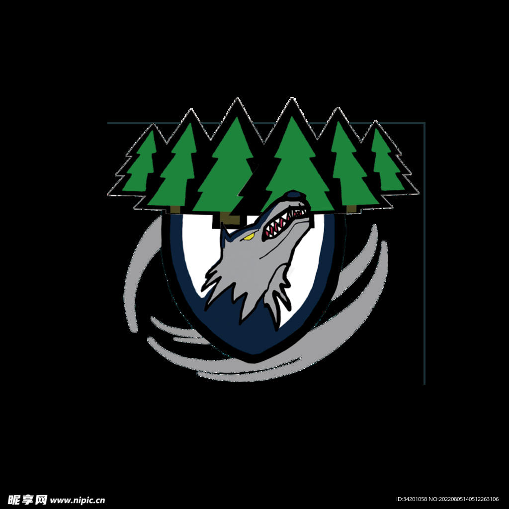 丛林狼图标logo