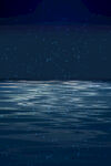 夜晚海水渐变背景图大海