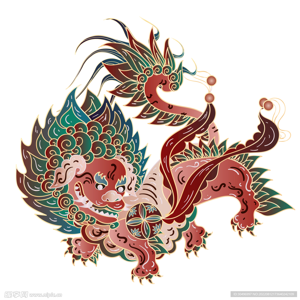 上古神獸元素 